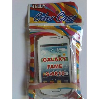 Samsung Galaxy Fame Duos S6812 Soft Jelly Silicone Skin Case Back Cover Pouch Buena conectividad de este terminal que incluye bluetooth 4.0 + a2dp, wifi 802.11 b/g/n (2.4ghz), pero carece de conexión nfc. shopclues