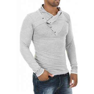 Shawl collar t shirt outlet