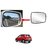 Carsaaz Right + Left Side Sub-Mirror Plate for Hyundai Creta