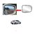 Carsaaz Right + Left Side Sub-Mirror Plate for Hyundai Elantra