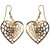 The99Jewel by JewelMaze Zinc Alloy Gold Plated Austrian Stone Dangle Earrings-FAC0262