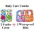 Baby Care Combo (2 Feeder Cover + 3 Water Proof Bibs)