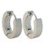 Men Style Best Quality Classic Plain Silver Round Hoop Earring For Men And Boy CODE Sk-8023