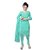 Minu Suits Cotton Unstiched Dress Material New Green
