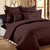 Ahmedabad Cotton Premium Sateen Striped King Size Bedsheet