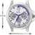 Ziera Round Dial Silver Analog Watch For Men -Zr-1285