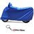 Water Proof Body Cover For TVS Victor Edge- Blue With Key Chain