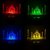 Lampees 3D Illusion TAJ MAHAL LED Lamp with 7 colors change and Flashing Effect also comes with remote and USB cable can