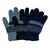 3 pair color woolen gloves for men combo
