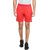 Fritzberg Men's Solid Red Shorts