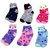 Neska Moda 6 Pairs Kids Multi Color Cotton Ankle Length Socks Age Group 7 to 13 Years SK227