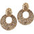 The99jewel By Jewelmaze Austrian Stone Gold Plated Dangle Earrings-fag0087 