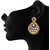 Om Jewells Traditional Ethnic Kundan Drop Gold Plated Chandbali Earrings ER1000039