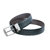 KIKO Black Reversible Leather Belt For Men