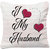 Valentine Gifts for Boyfriend Girlfriend Couple 12X12 Printed Filled Cushion Cover Gift For Him & Her Wife Husband Fiance Spouse Birthday Anniversary Everyday Gifting 373