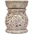 Cratly  of Stone Oil burner having flower crafted design Size is 5.5x3.5x3.5 inch