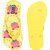 TEN Women's Yellow Flip Flops