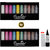 12 Colour Extra Flame Beauty Eye Shadow (Assorted) Buy 1 Get 1 Free With Kajal (No of units 1)