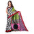 Styloce Multicolor  Bhagalpuri Silk  Self Design Saree With Blouse