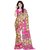Styloce Pink Georgette Saree