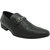 Peter John Leather's Men Black Slip on Formal Shoes