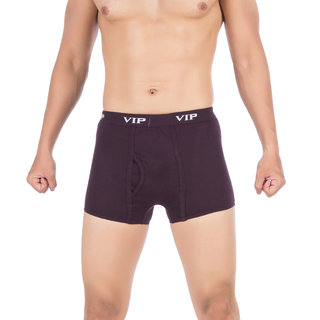 Buy VIP Punch Plain Melange Wine Pack of 2 Trunks for Men Online @ ₹280 ...
