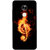 GripIt Fire Music Printed Back Cover for LeEco Le Max 2