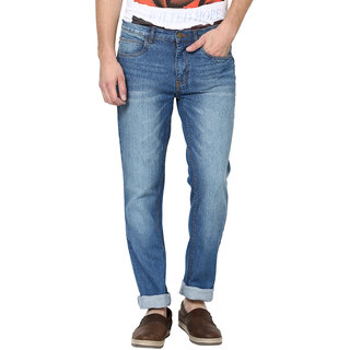 Buy Newport Men's Blue Slim Fit Jeans Online @ ₹999 from ShopClues