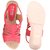 MSC Red Casual Synthetic Leather Womens Footwears