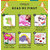 Walltola Floral Wall Sticker - Pink Love Flowers 6426 (120x100cm)