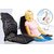 Massager Car Seat Topper with Air Lumbar Support Massage Heat for Chair Remote