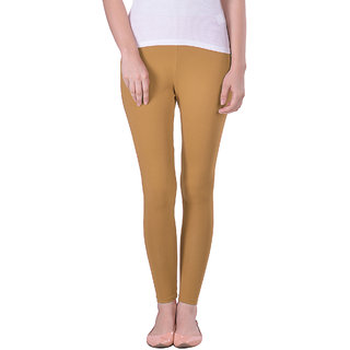 Buy Lux Lyra Brown Cotton Legging Online @ ₹489 from ShopClues