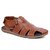 Red Chief Tan Men Casual Leather Velcro Sandal (RC0506 006)