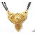 Long Golden Pendant Mangalsutra Necklace