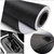 24x50 3D Black Carbon Fiber Vinyl Car Wrap Sheet Roll Film Sticker Decal