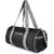 Lutyens Polyester Black Grey Gym Bags (19 Liters) (Lutyens_201)