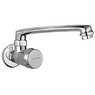 Hindware Classik Sink Cock With Swivel Casted Spout (Wall Mounted Model)