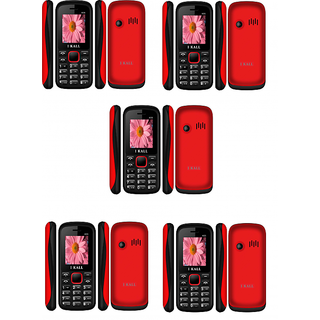 Combo Of 5 , K55 I Kall Dual Sim Multimedia Mobile Phone With FM Bluetooth