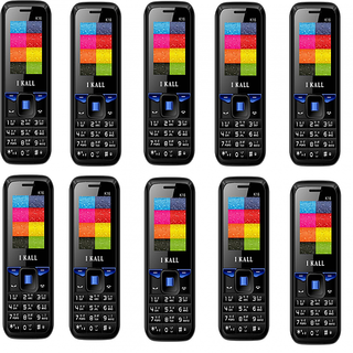 Combo Of 10 , K16 I Kall Dual Sim Multimedia Mobile Phone With FM Bluetooth