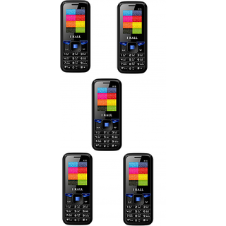 Combo Of 5 , K16 I Kall Dual Sim Multimedia Mobile Phone With FM Bluetooth