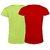 Meia for girls multi color Cap sleeves cotton Top ( Pack of 2)