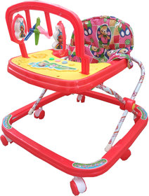 Oh Baby Baby adjustable musical walker with red color for your kids SE-W-41