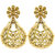 SEWAD Artificial Gold  Colored Chandelier Earrings  For Women