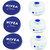 Nivea Cream of 60ml and Nivea Soft Of 50ml (pack of 3)