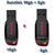 combo SanDisk Cruzer Blade 16 GB pen drivr and SanDisk Cruzer Blade 8GB pen drive