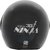 Studds Ninja 3G Economy Full Face Helmet (Black, L)