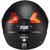 Studds Professional Full Face Helmet (Black and Red , M)