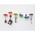 Colorful Umbrella Wall Hooks 3Pcs/lot Self Adhesive Walls Door Hangers Key Hairpin Organizer Decorative Bathroom Kitchen