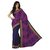 Subhash Daily Wear Magenta and Blue Color Bhagalpuri Silk Saree/Sari