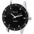 howdy Analog Black Dial With Black Leather Strap Watch- for - Women's  Girl's ss377